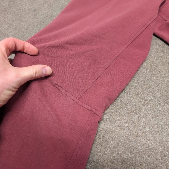 LULULEMON (Men's XS) City Sweat Jogger Pants Red/Wine 29'' Loungewear Athleisure - Picture 5 of 11
